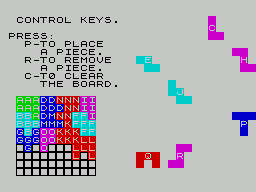 Lojix Gameplay (ZX Spectrum)