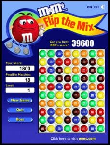M&M's Flip the Mix Gameplay (Windows)