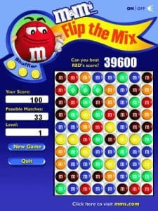 M&M's Flip the Mix Gameplay (Windows)
