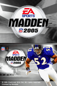 Madden NFL 2005 Gameplay Nintendo DS