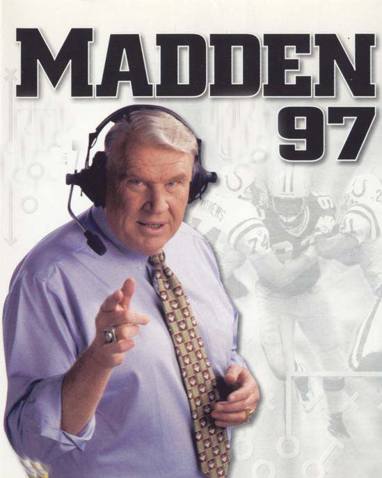 Madden NFL 97 Game Cover