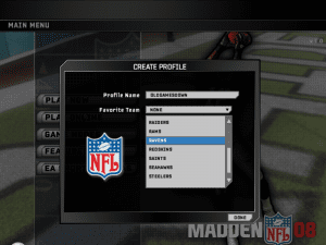 Madden NFL 08 Gameplay (Windows)