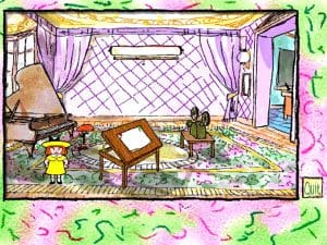 Madeline Thinking Games Gameplay (Windows 3.x)