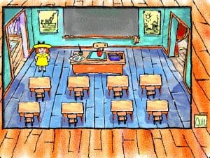 Madeline Thinking Games Gameplay (Windows 3.x)