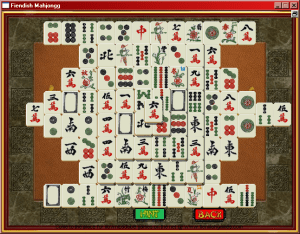 Mah Jongg Gameplay (Windows)
