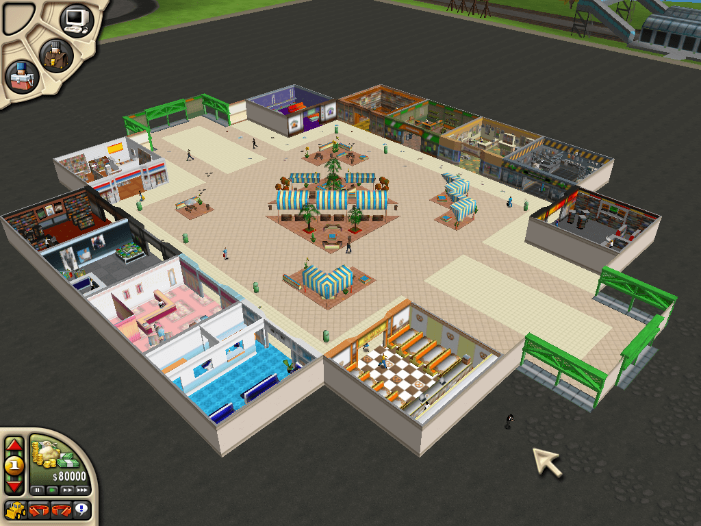 Mall Tycoon 2 Gameplay (Windows)