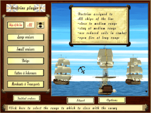 Man of War Gameplay (DOS)