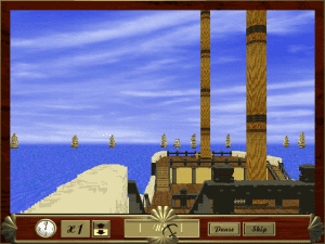 Man of War Gameplay (DOS)