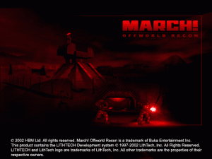 March! Offworld Recon Gameplay (Windows)