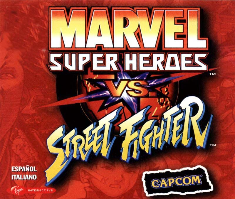Marvel Super Heroes vs. Street Fighter Game Cover