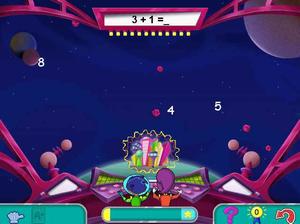 Math Blaster Ages 7-8 Mission 2: Race For The Omega Trophy Gameplay (Windows)