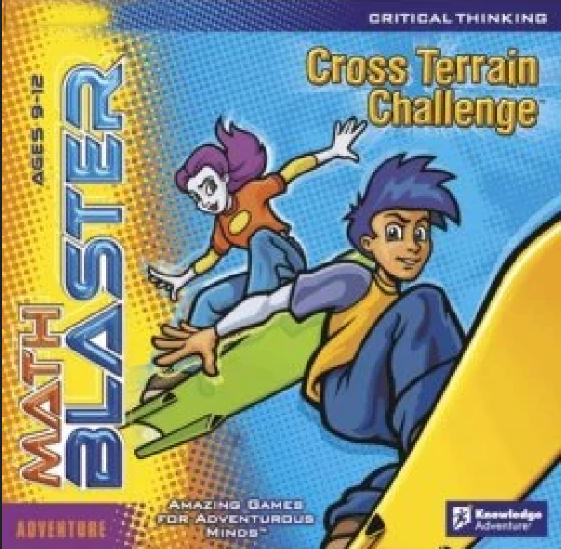 Math Blaster: Cross Terrain Challenge Game Cover