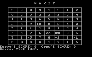 MaxIt Gameplay (DOS)