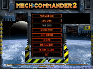 MechCommander 2 Gameplay (Windows)