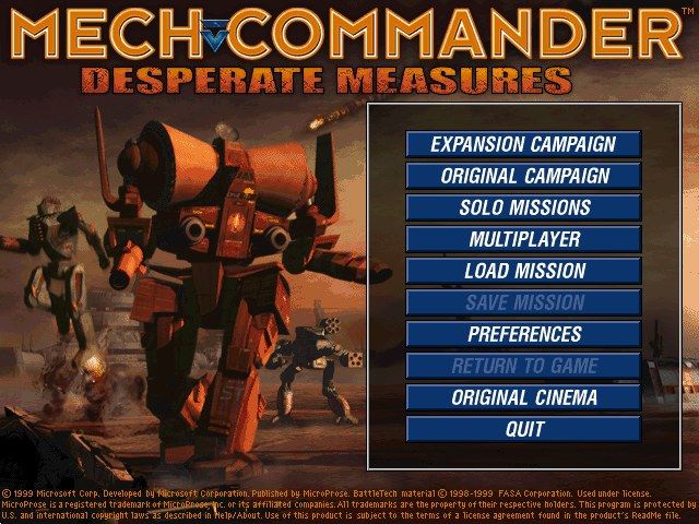 Mech Commander 2 (Video Game 2001) - IMDb