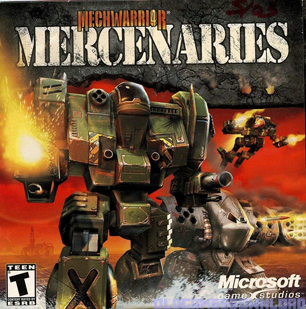 MechWarrior 4: Mercenaries Game Cover