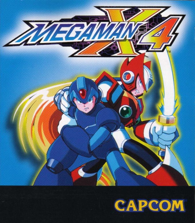 Mega Man X4 Game Cover