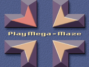 Mega Maze Gameplay (DOS)