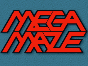 Mega Maze Gameplay (DOS)