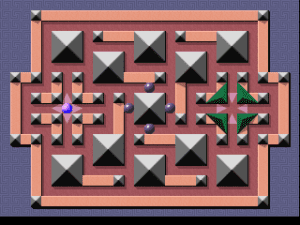 Mega Maze Gameplay (DOS)