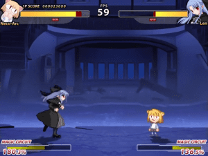 Melty Blood: Re-ACT Gameplay (Windows)