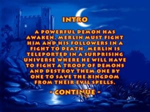 Merlin's Magic Break Out Gameplay (Windows)