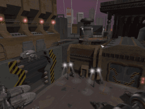 Metalizer Gameplay (DOS)