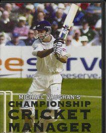 Michael Vaughan's Championship Cricket Manager Game Cover