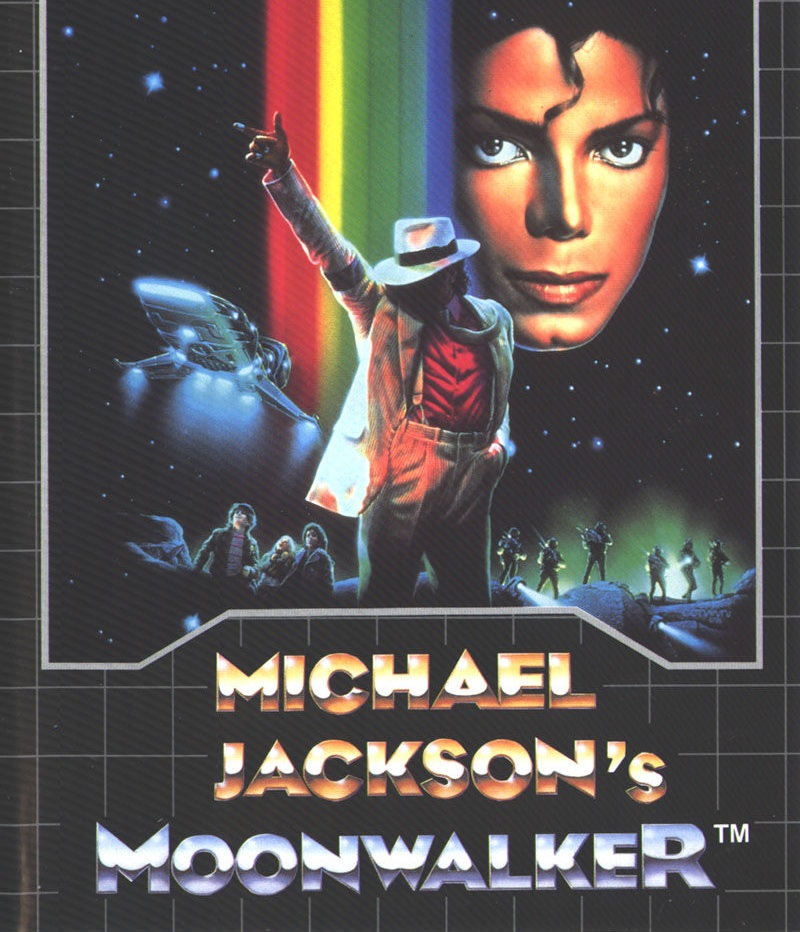 Michael Jackson's Moonwalker Game Cover