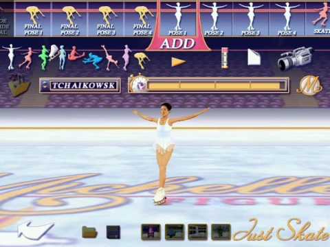 Michelle Kwan Figure Skating Gameplay (Windows)