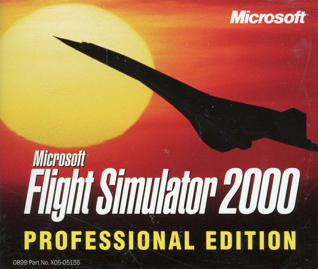 Microsoft Flight Simulator 2000: Professional Edition Game Cover