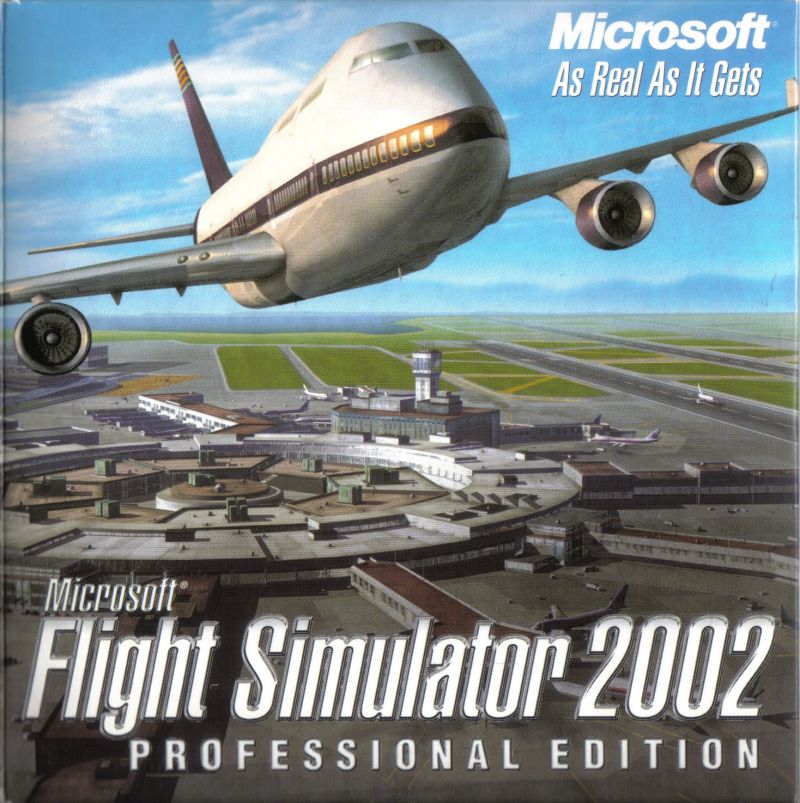 Microsoft Flight Simulator 2002: Professional Edition Game Cover