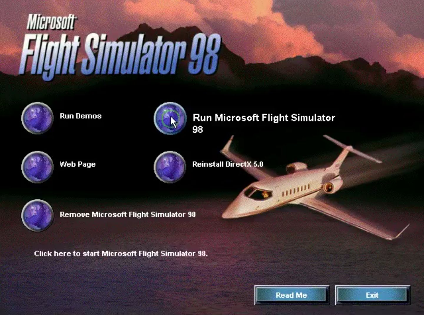 Microsoft flight simulator 98 системные требования