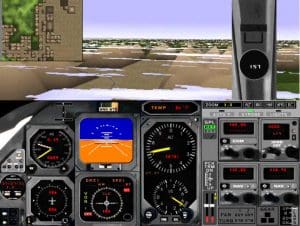 Microsoft Flight Simulator for Windows 95 Gameplay (Windows)