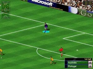 Microsoft Soccer Gameplay (Windows)