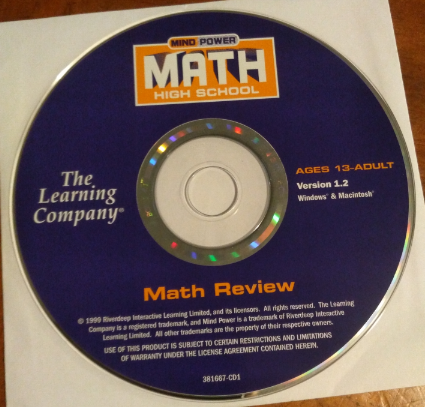 Mind Power High Math Review 2002 CD Cover