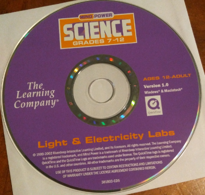 Mind Power Light & Labs 2002 CD Cover