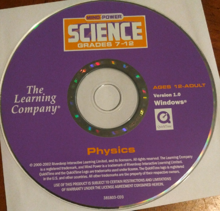 Mind Power Physics 2002 CD Cover