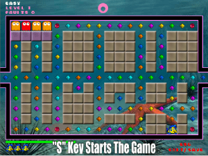 Miss PacFish Gameplay (Windows)