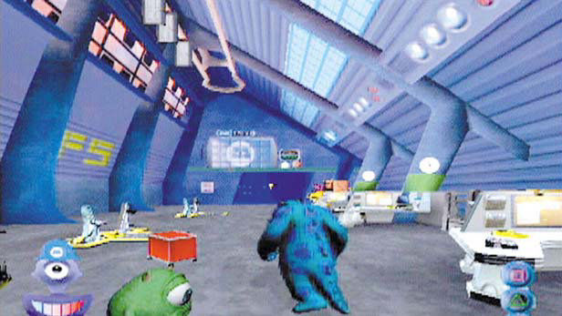 monsters inc playstation 1
