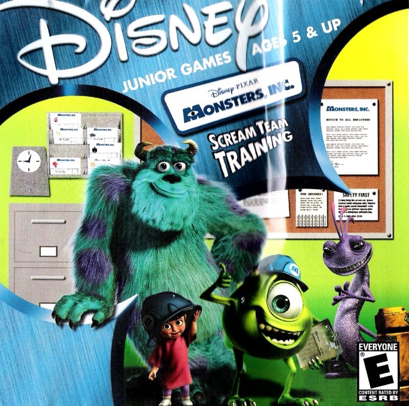 Monsters, Inc. Scream Team Game Cover