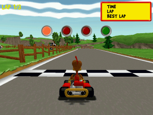 Moorhuhn Kart XXL Gameplay (Windows)