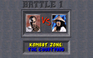 Mortal Kombat Gameplay (DOS)