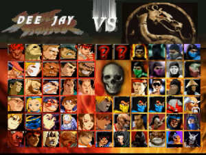 Mortal Kombat vs Street Fighter Gameplay (Windows)