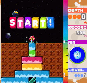 Mr. Driller Gameplay (Windows)