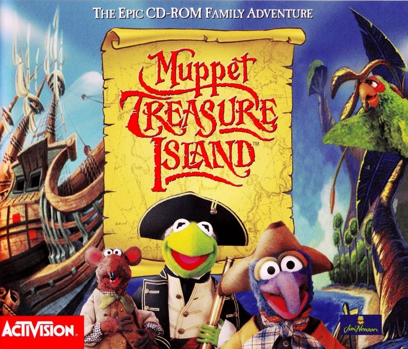 Muppet Treasure Island Game Cover