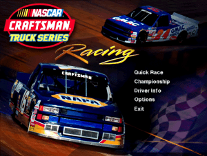 NASCAR Racing 3 Craftsman Truck Series Expansion Pack Gameplay (Windows)