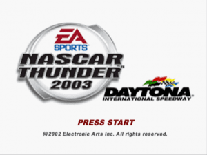NASCAR Thunder 2003 Gameplay (PlayStation 2)