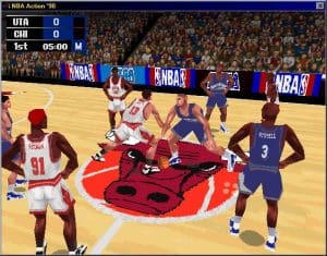 NBA Action 98 Gameplay (Windows)