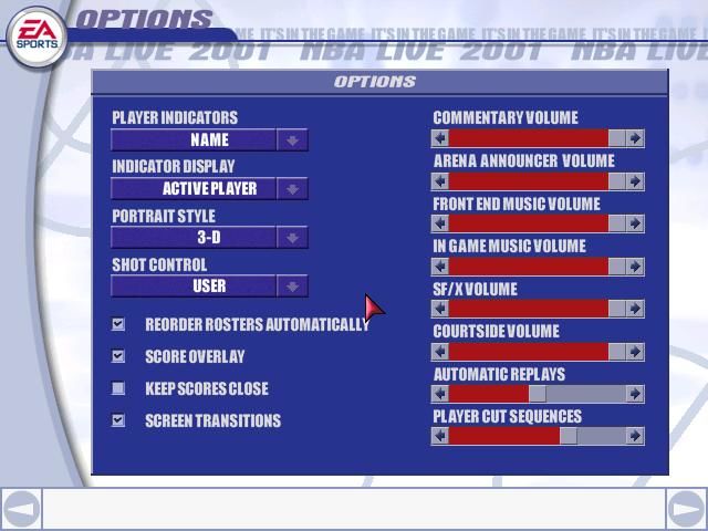 NBA Live 2001 Gameplay (Windows)